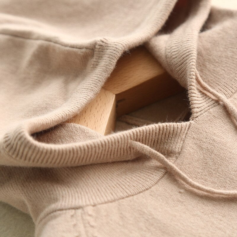 Women's Hoodies Sweatshirts Woollen