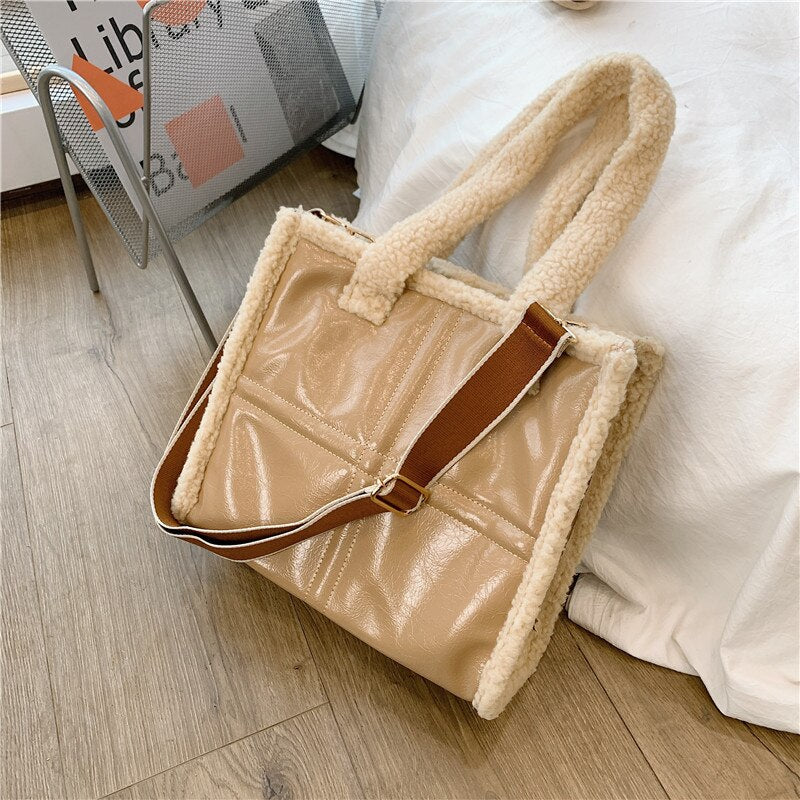 Winter Female Luxury Trend Soft Warm Bags