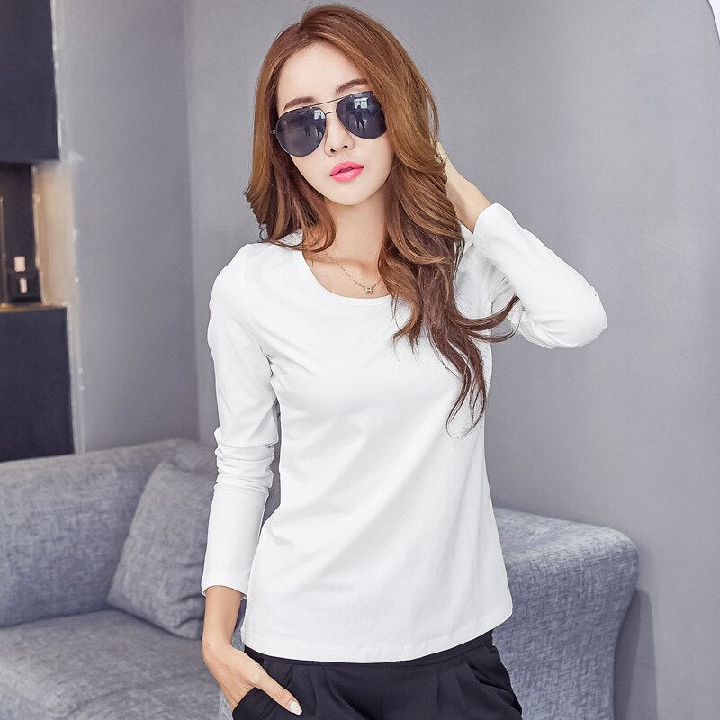 New Spring and Autumn Women's T-shirts