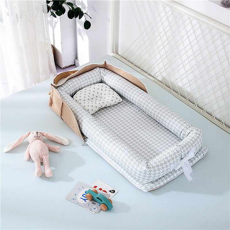 Portable Newborn Baby Crib Nest Bed