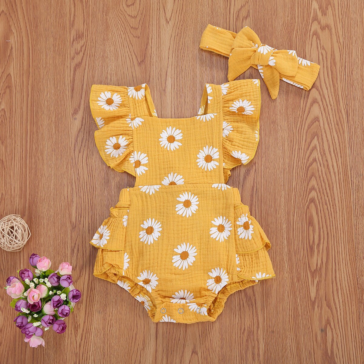Newborn Infant Baby Girls Boys Bodysuits