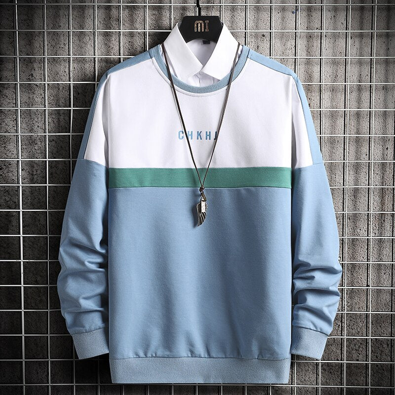 Winter Men's Hoodies Print Letter Long sleeve Sweatshirts