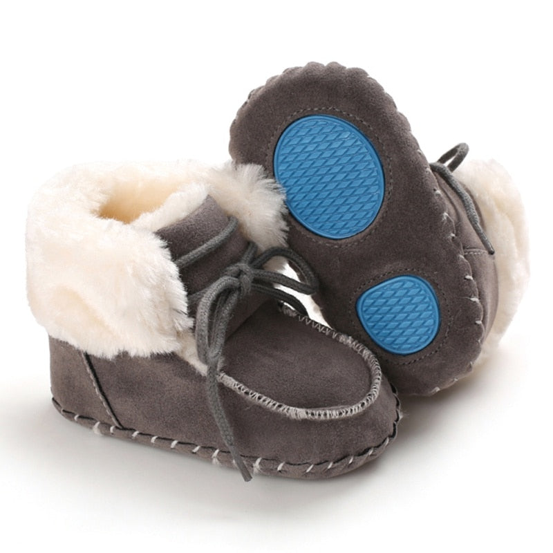 Winter Faux fur Baby Shoes