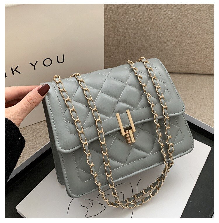 New Crocodile Leather Pattern Handbag