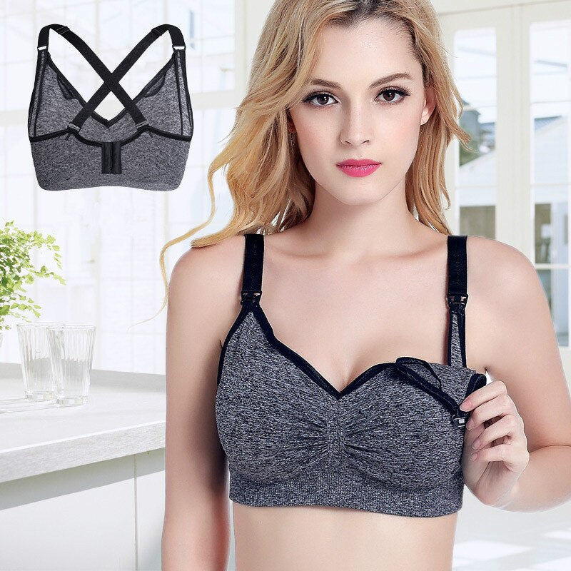 Pregnant Women Wirefree Large Size Breast