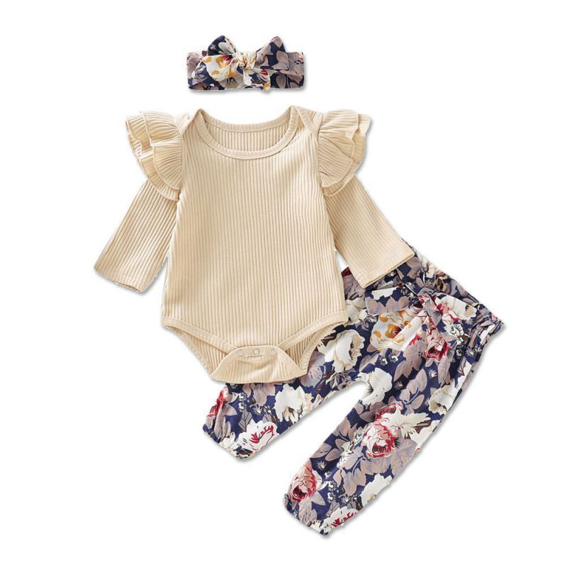 Toddler Infant Newborn Baby Girls Jumpsuit