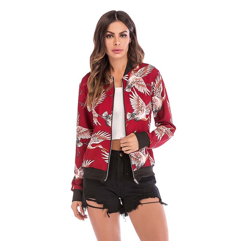Women Floral Print Jacket