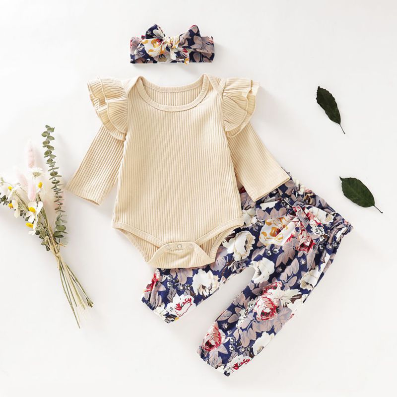Toddler Infant Newborn Baby Girls Jumpsuit