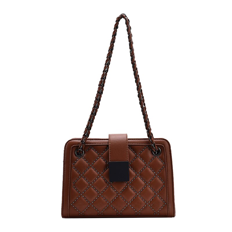 Rivet Designer PU Leather Crossbody Bags