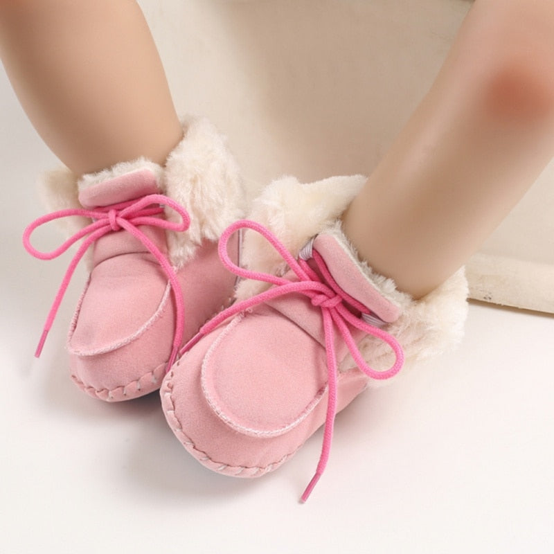 Winter Faux fur Baby Shoes