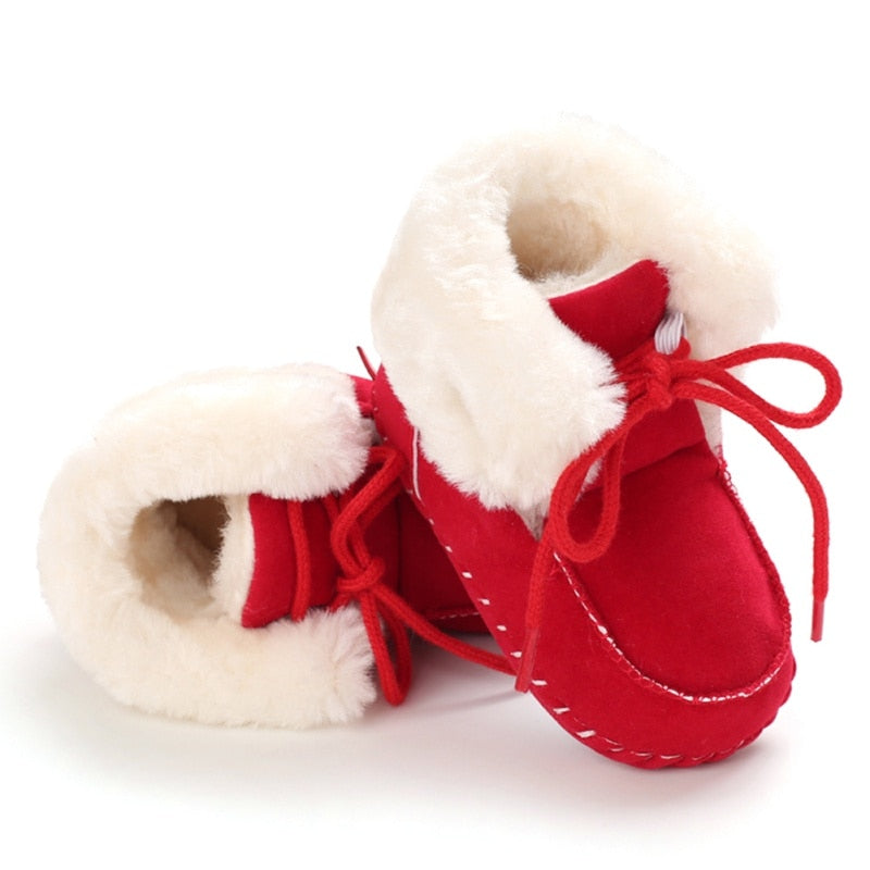 Winter Faux fur Baby Shoes