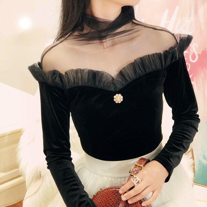Women Ruffled  Shirt Tops and Blouses