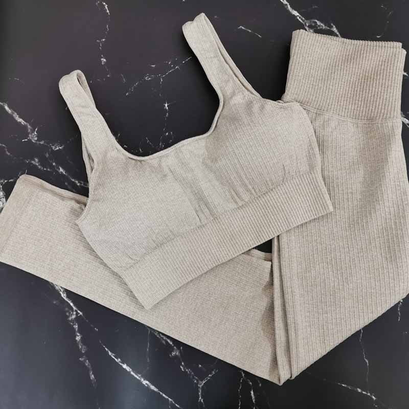 Women Sports Bra and Leggings Set