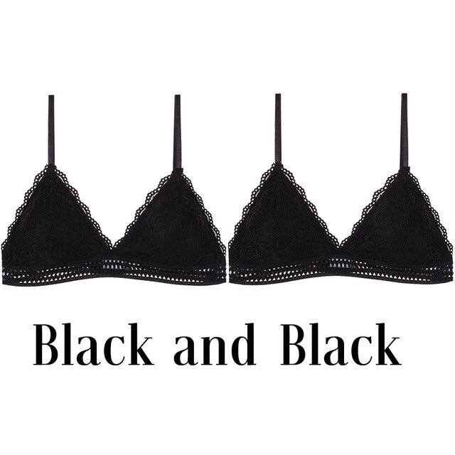 Women French Style Lace Bra
