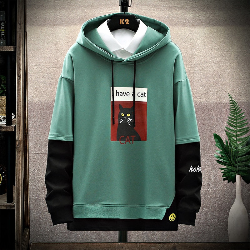 Printed Men Hoodies