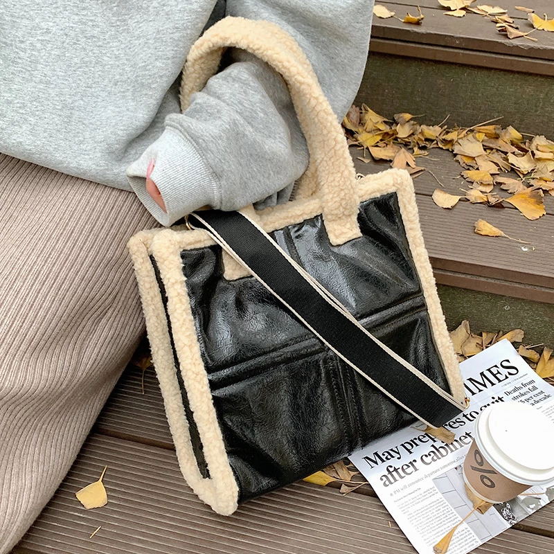 Winter Female Luxury Trend Soft Warm Bags