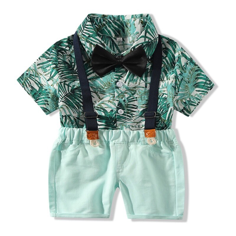 Summer Baby Boys Clothes Fashion Short Sleeve