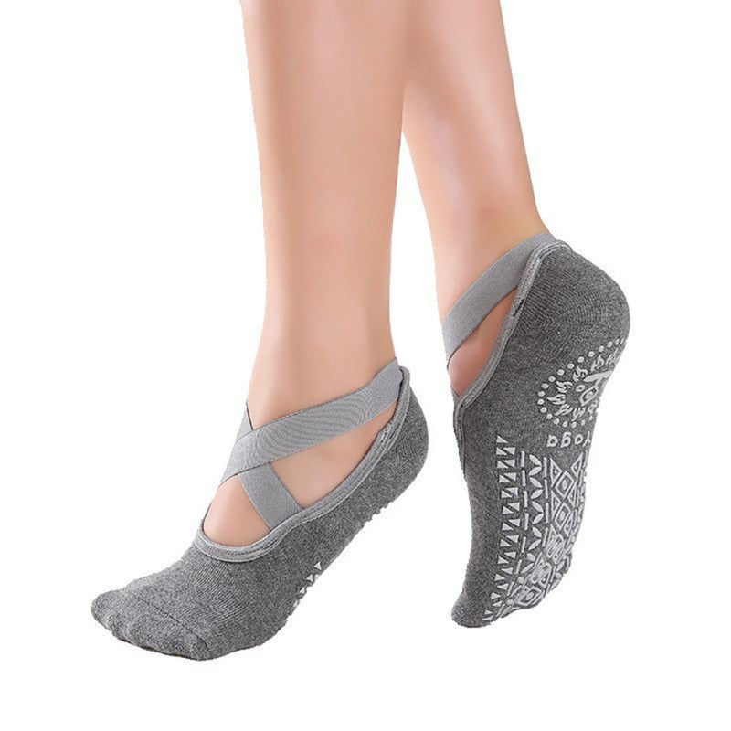 Ladies Anti Slip Cotton Socks