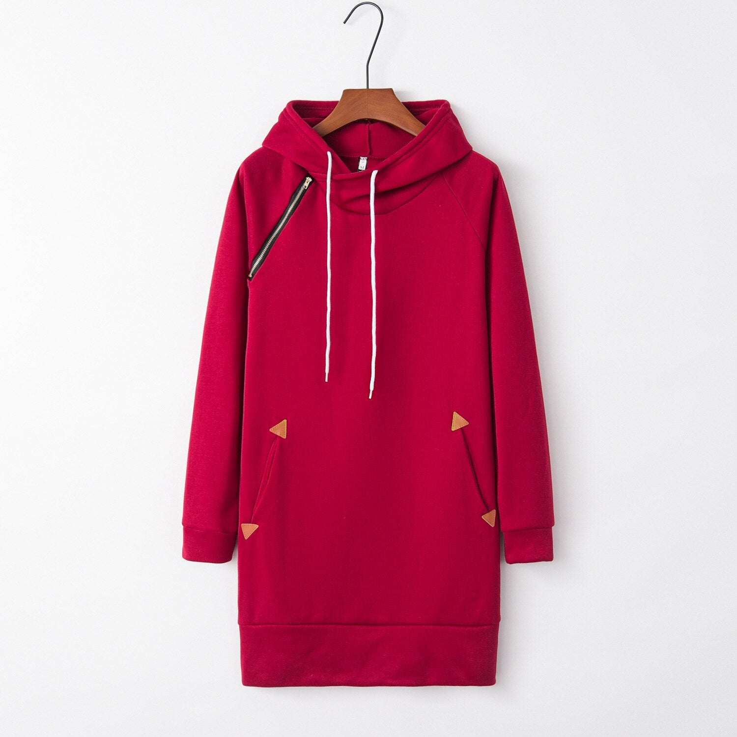 Women's Hoodies Sweatshirts Hooded Zippered