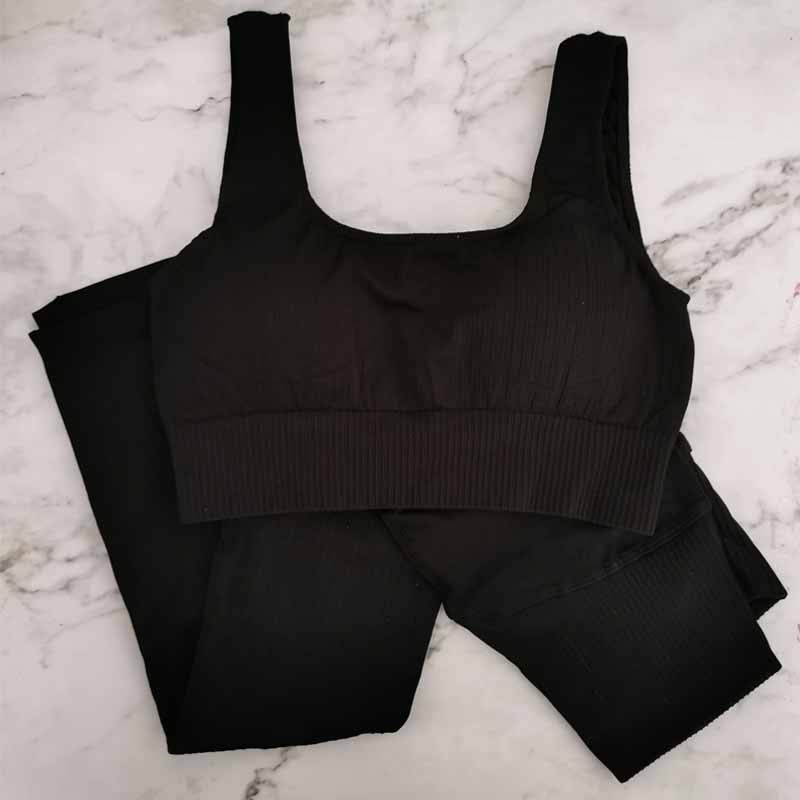 Women Sports Bra and Leggings Set
