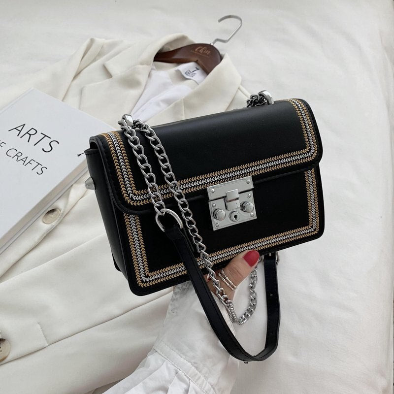 Leather Vintage Crossbody Bag