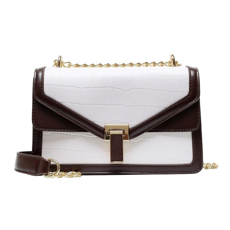 Stone Pattern Small PU Leather Bags
