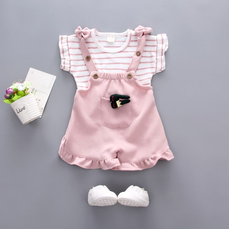 Infant Baby Girl Baby Summer Clothing Sets
