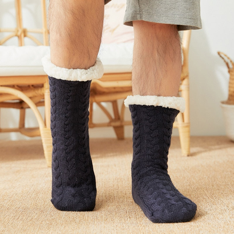 In Door Mens thermal fleece socks