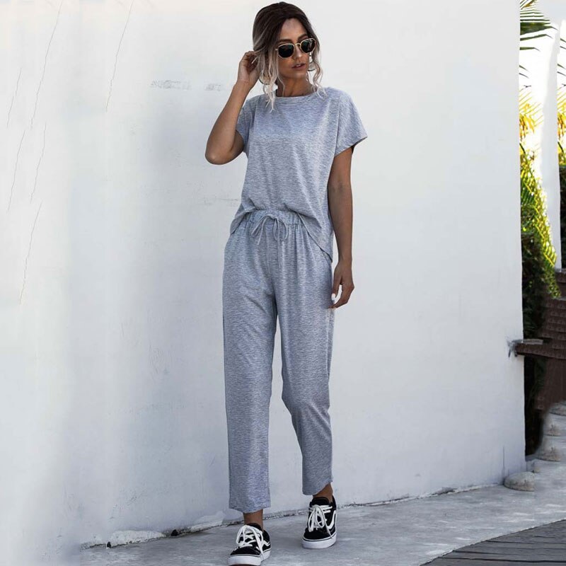 Two Piece Set Summer Track Suit