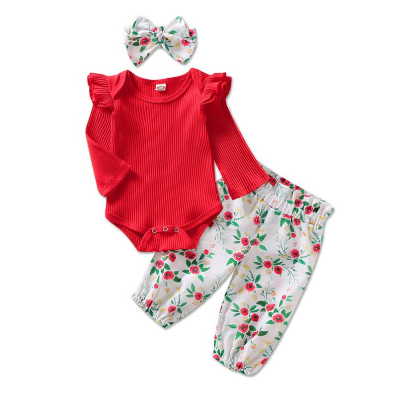 Toddler Infant Newborn Baby Girls Jumpsuit