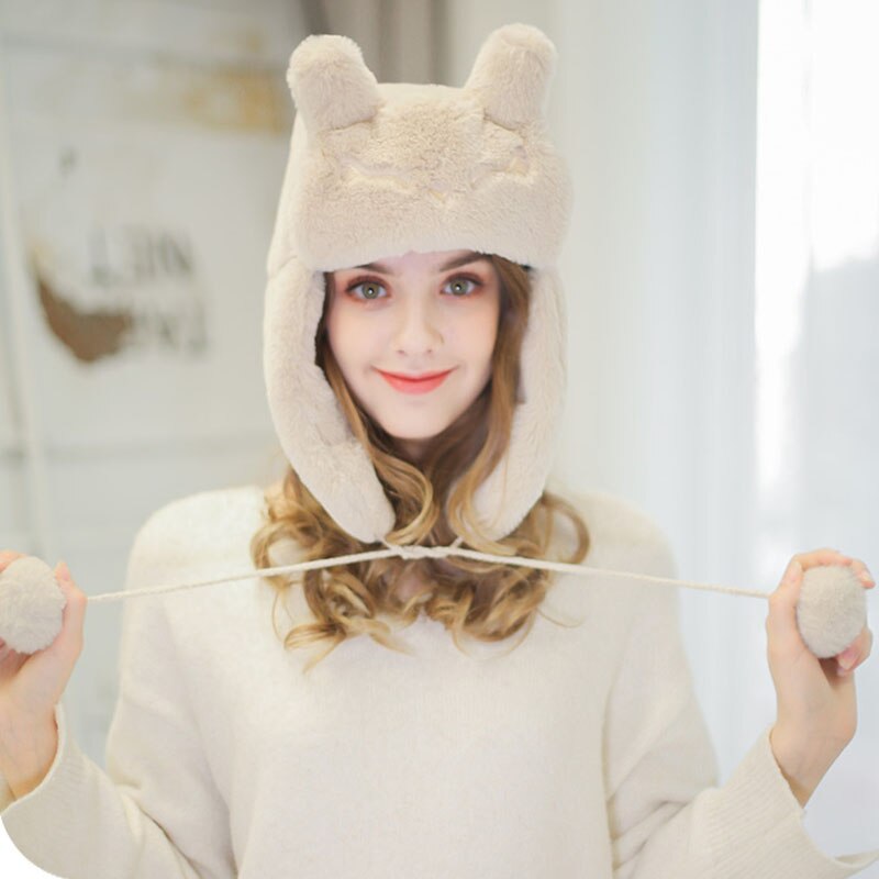 Women Warm Earmuffs party hat
