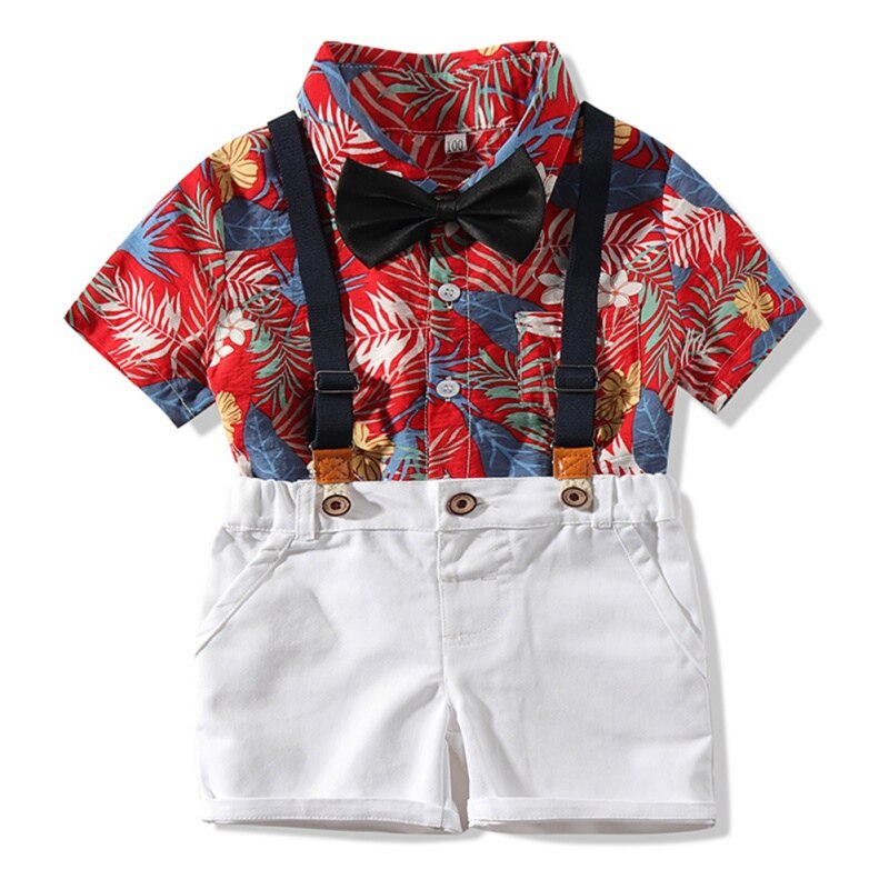 Summer Baby Boys Clothes Fashion Short Sleeve