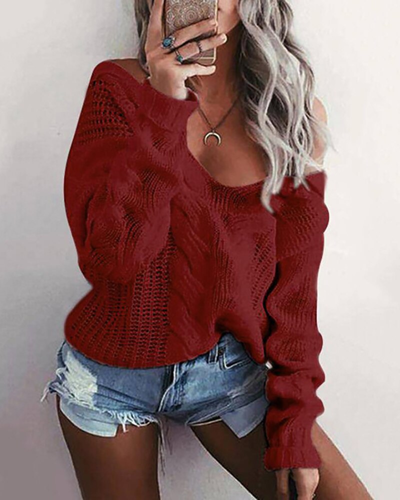 Women Autumn Casual Sweater