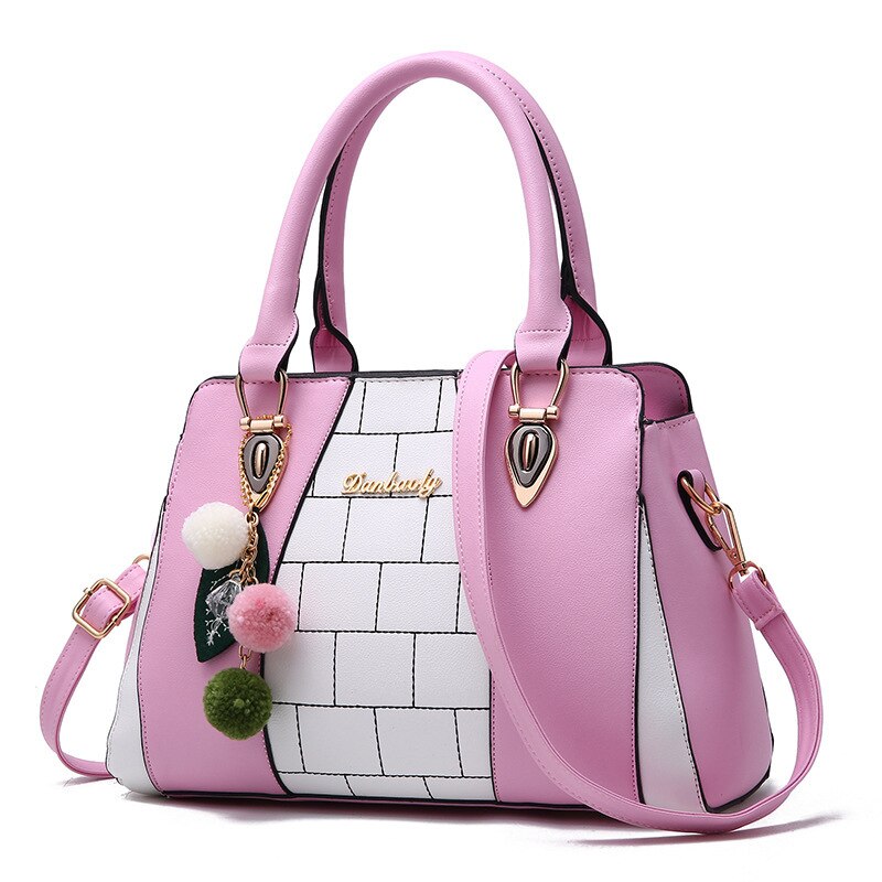 New Crocodile Leather Pattern Handbag
