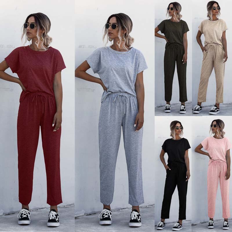 Two Piece Set Summer Track Suit