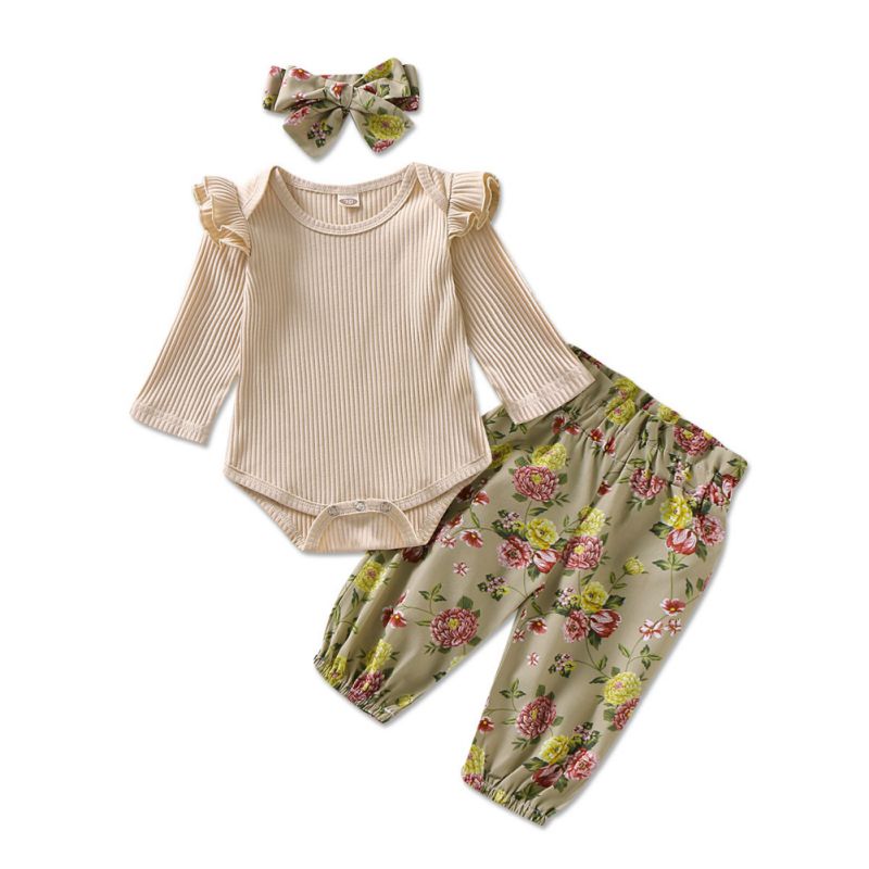Toddler Infant Newborn Baby Girls Jumpsuit