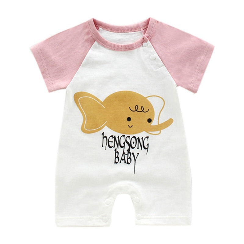 Summer Baby Boy Rompers Cotton Baby Clothes