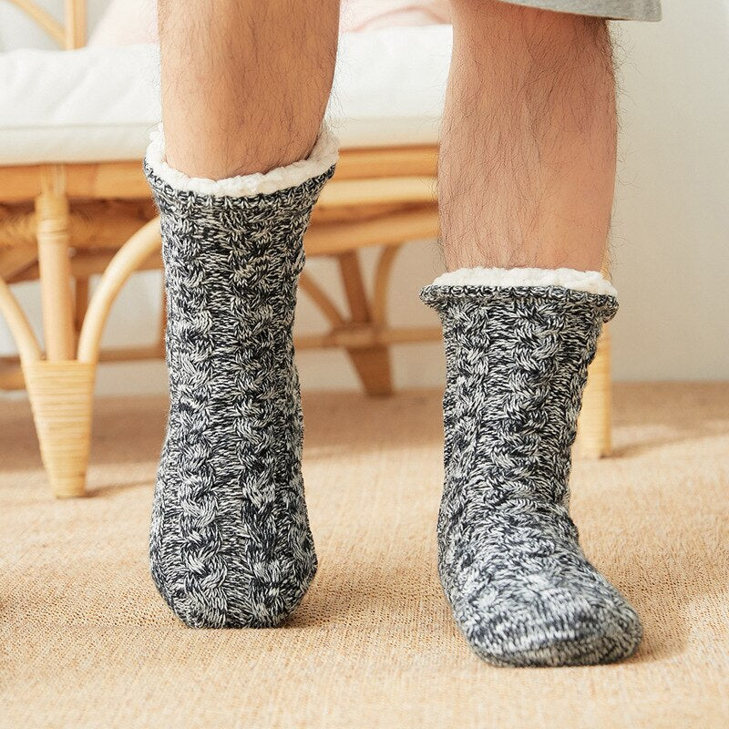 In Door Mens thermal fleece socks