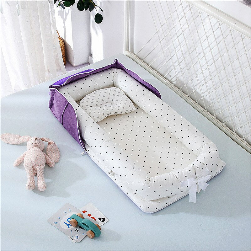 Portable Newborn Baby Crib Nest Bed