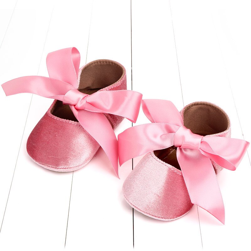 New Flower Embroidery Baby Girl Shoes