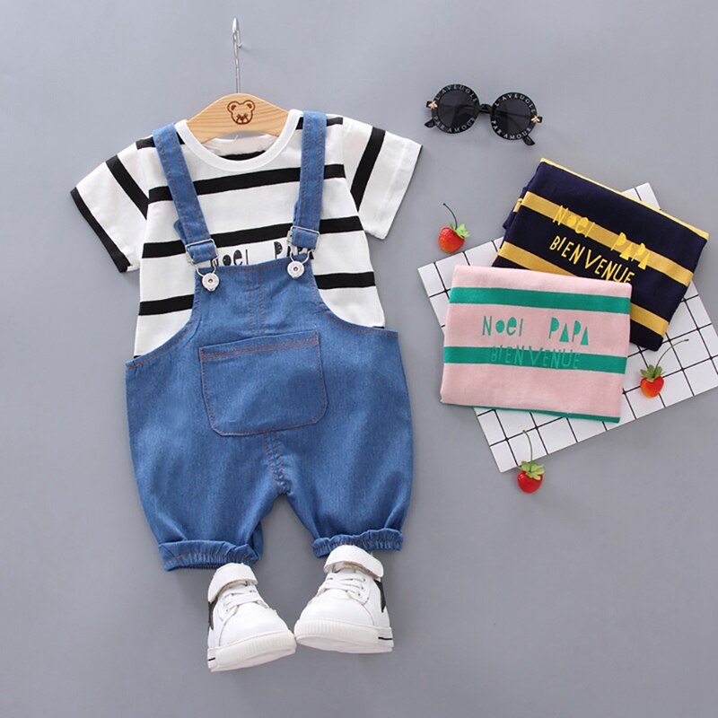 Summer Baby Boys Clothes Set