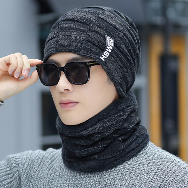 Scarf Cold Warm Winter Hat