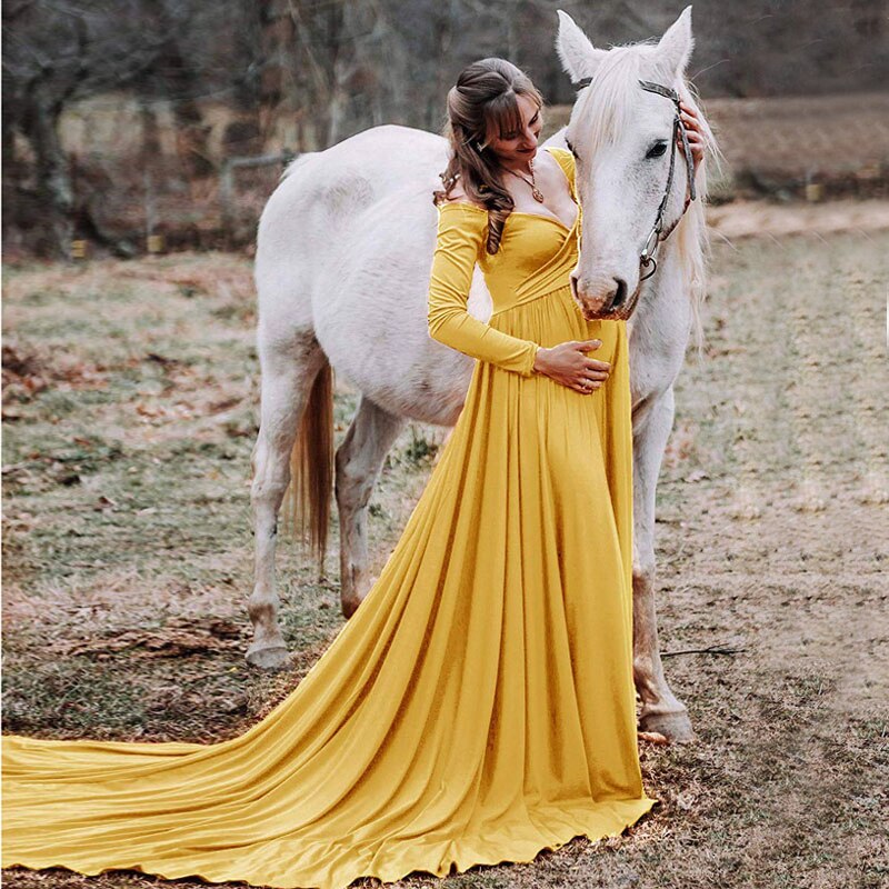 Women Maternity Photography Dress