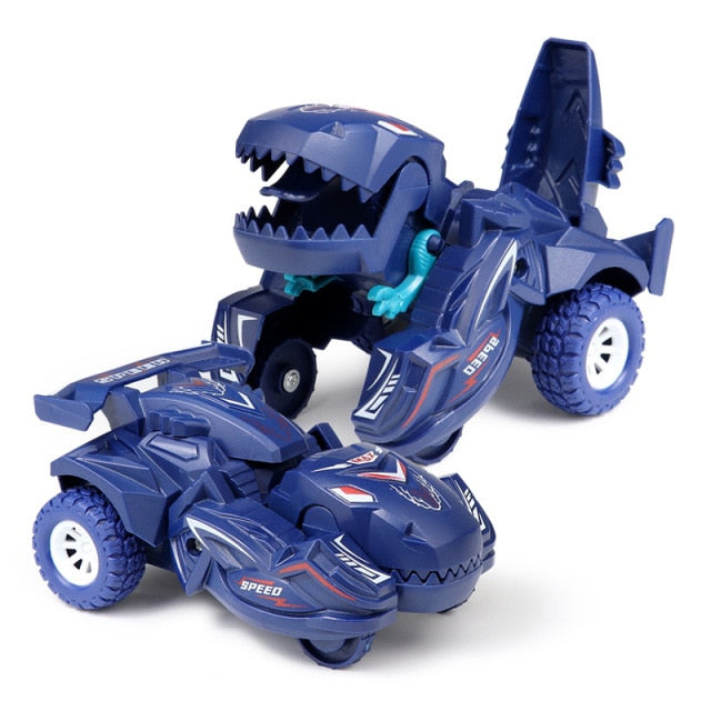 Transforming Dinosaur Car