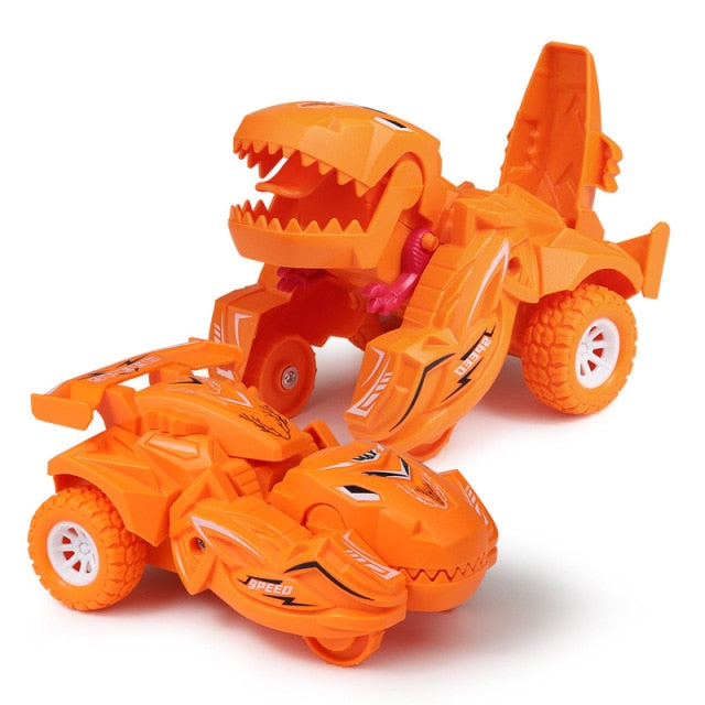 Transforming Dinosaur Car