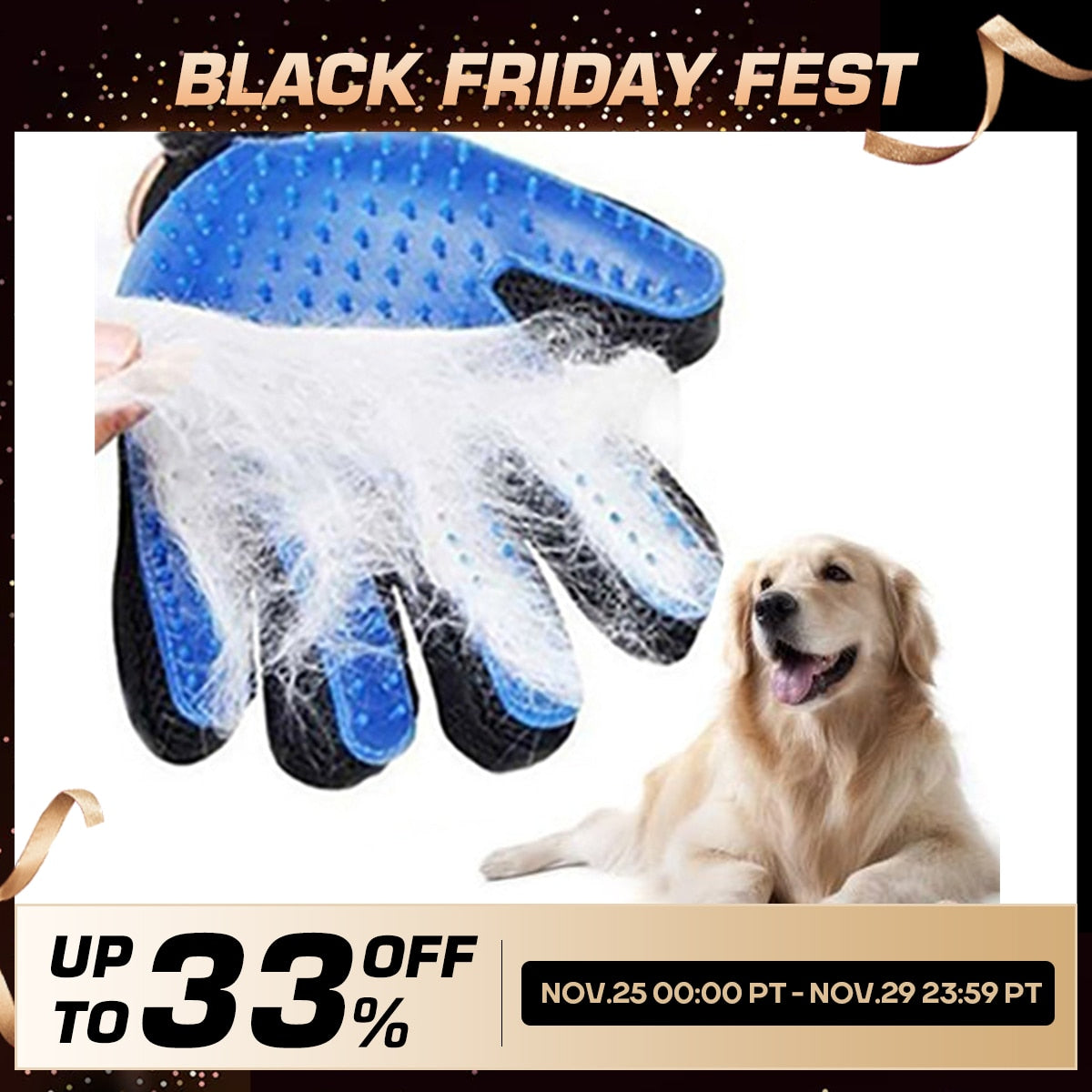 Pet Grooming Glove